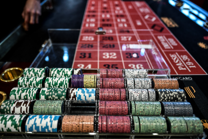 Casino (Photo by STEPHANE DE SAKUTIN / AFP)