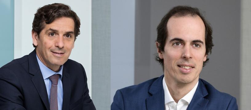 Antonin de Margerie et Maxime de Bentzmann, co-responsables de la stratégie Mid-Large Buyout (MLBO)