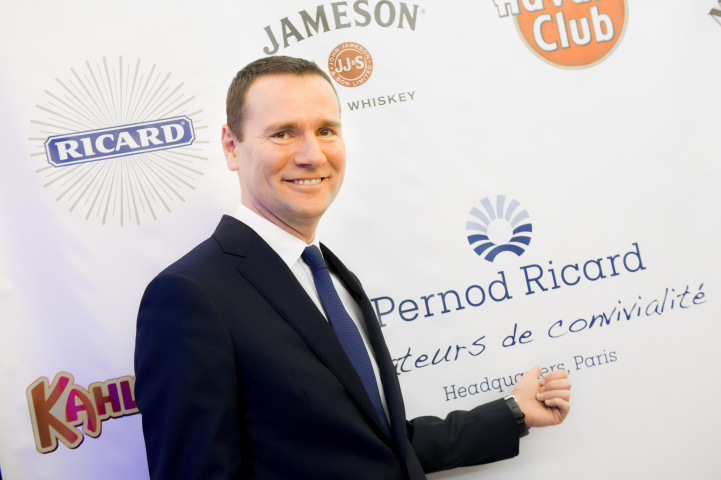 Alexandre Ricard, PDG du groupe Pernod Ricard (©Pascal SITTLER/REA)