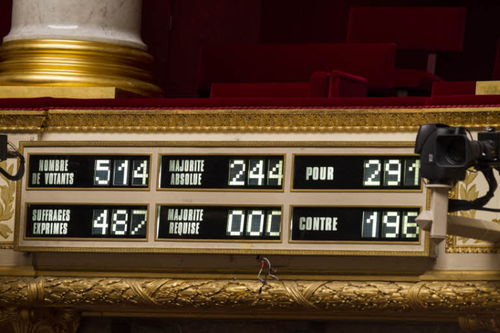 vote - Assemblée nationale - scrutin 