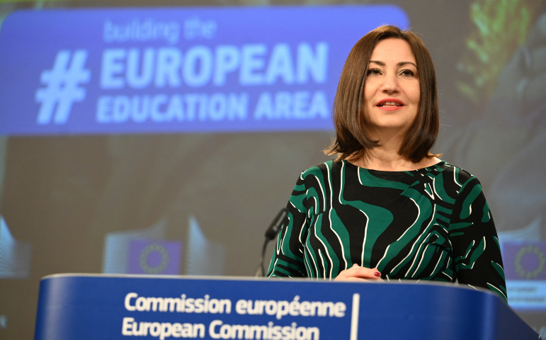 Iliana Ivanova, commissaire à l’innovation, à la recherche, à la culture, à l’éducation et à la jeunesse - Dursun Aydemir / ANADOLU / Anadolu via AFP

