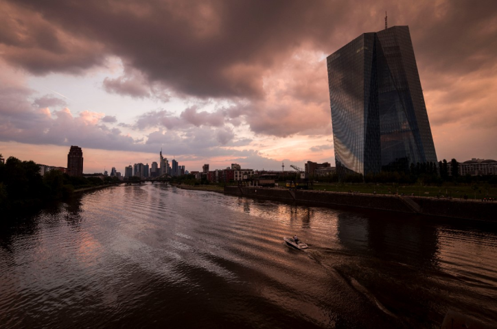 Siège de la Banque centrale européenne à Francfort - Crédits : THOMAS LOHNES / GETTY IMAGES EUROPE / Getty Images via AFP