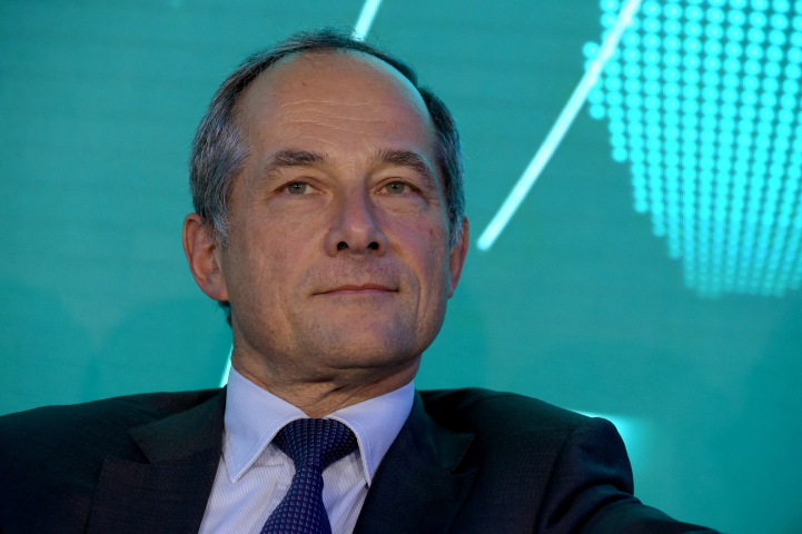 Frédéric Oudéa, le directeur général de Société Générale - Photo by ERIC PIERMONT / AFP