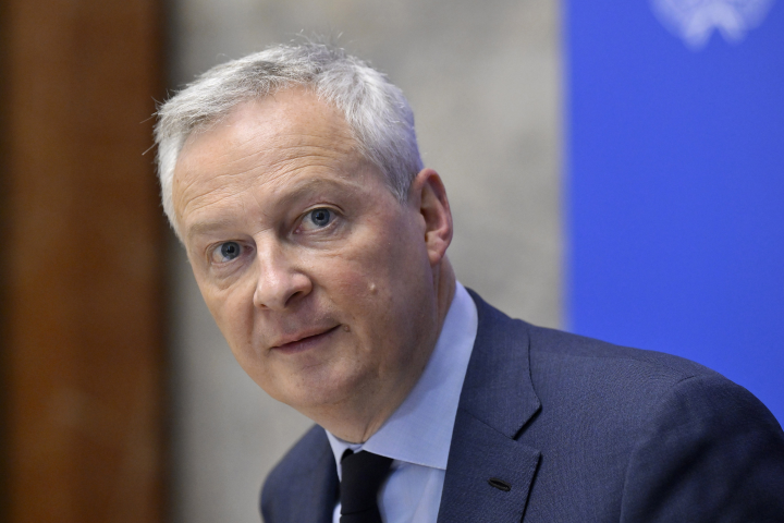 Bruno Le Maire, ministre de l'Economie et des Finances et président du Haut Conseil de stabilité financière - Mistrulli/Fotogramma/ROPI-REA