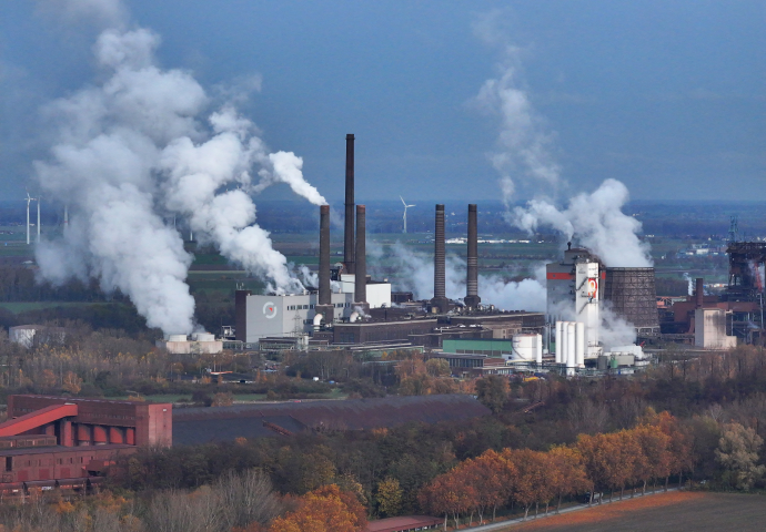 Usine sidérurgique en Allemagne - SEAN GALLUP / GETTY IMAGES EUROPE / Getty Images via AFP

