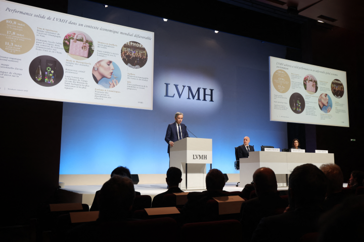Bernard Arnault, le PDG de LVMH