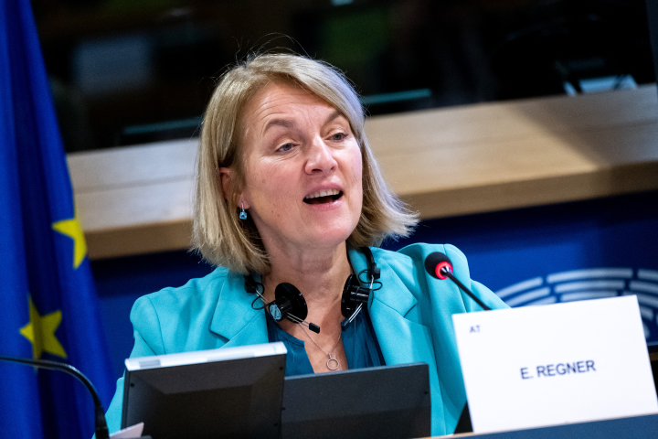 Evelyn REGNER (Photo by Martin Bertrand / Hans Lucas via AFP)