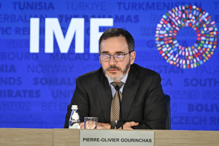 Pierre-Olivier Gourinchas, chef économiste du Fonds monétaire international - CELAL GUNES / ANADOLU / Anadolu via AFP