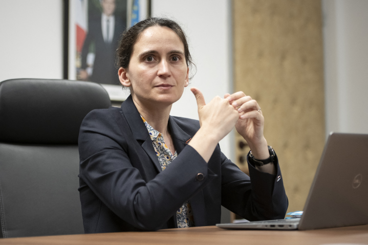 Claire Durrieu - Photo par DELPHINE MAYEUR / HANS LUCAS / HANS LUCAS VIA AFP