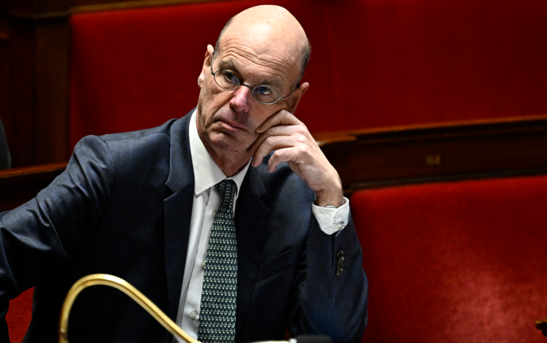 Eric Lombard, ministre de l'Economie et des Finances - JULIEN DE ROSA / AFP