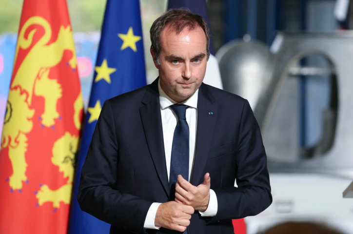 Sébastien Lecornu, Premier ministre - Photo par THOMAS SAMSON / AFP