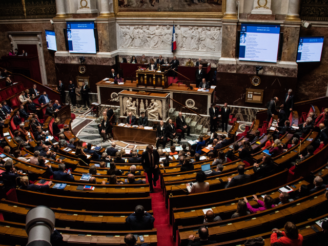 Assemblée nationale (Photo by Andrea Savorani Neri / NurPhoto / NurPhoto via AFP)