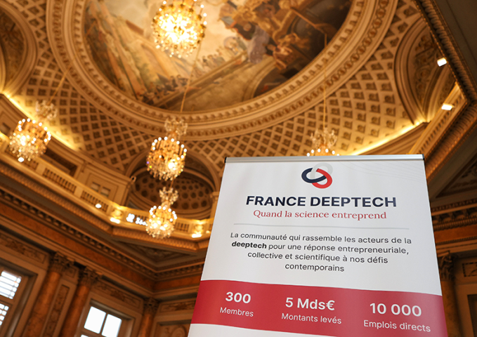 France Deeptech fête son anniversaire à la Monnaie de Paris. Crédits : Charlène Yves pour France Deeptech