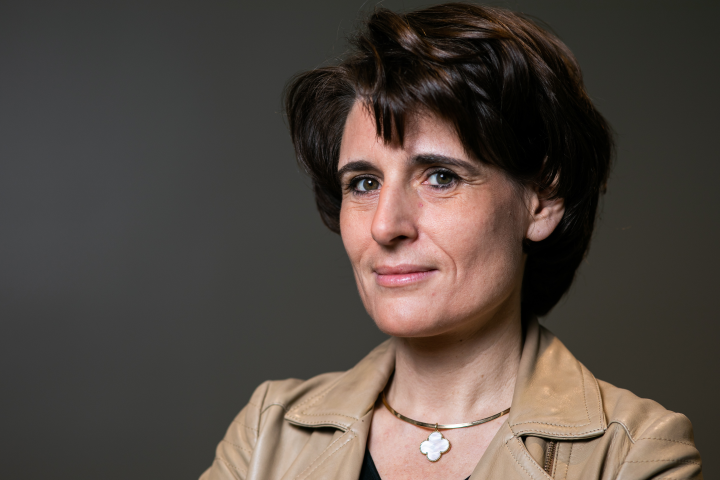 Sophie Boissard, directrice générale de Korian (©Romain GAILLARD/REA)