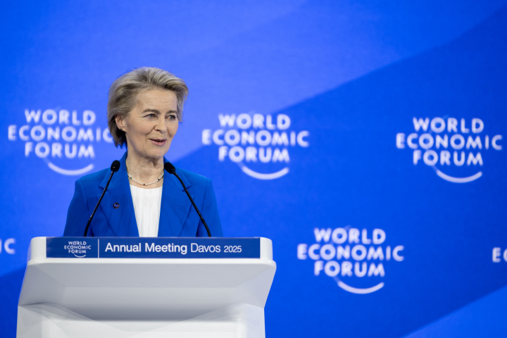 Ursula von der Leyen, présidente de la Commission européenne - FABRICE COFFRINI / AFP