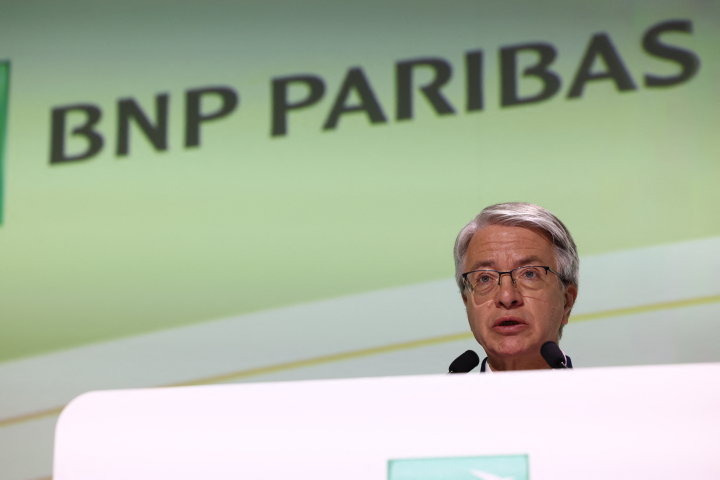 Jean-Laurent Bonnafé, le directeur général de BNP Paribas - Photo by Emmanuel Dunand / AFP