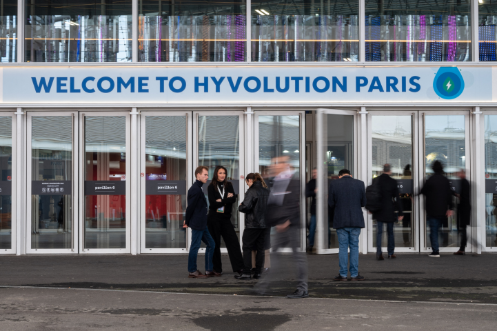 Salon Hyvolution Paris. Photo by Riccardo Milani / Hans Lucas / Hans Lucas via AFP