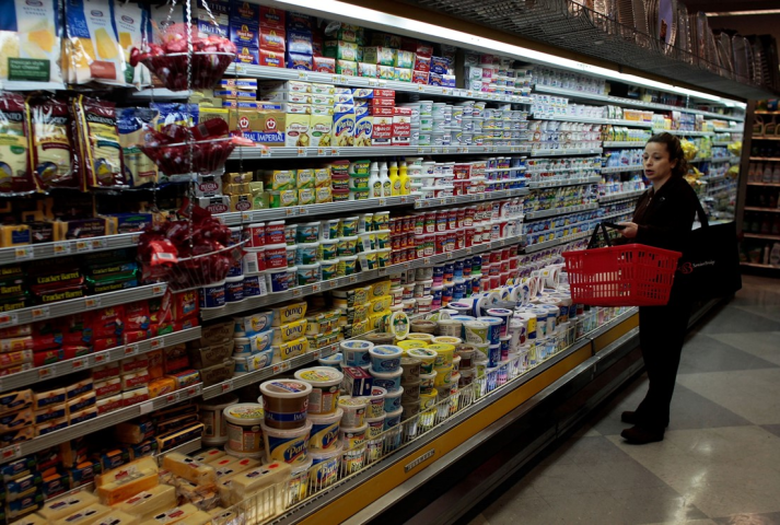 Supermarché à New York - CHRIS HONDROS / GETTY IMAGES NORTH AMERICA / GETTY IMAGES VIA AFP